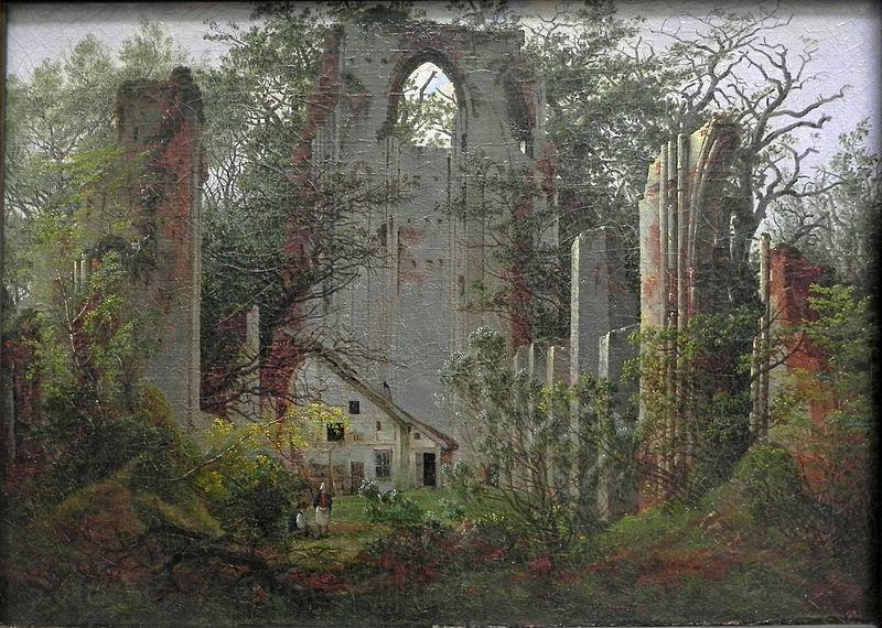 Caspar David Friedrich Ruins of Eldena Monastery near Greifswald